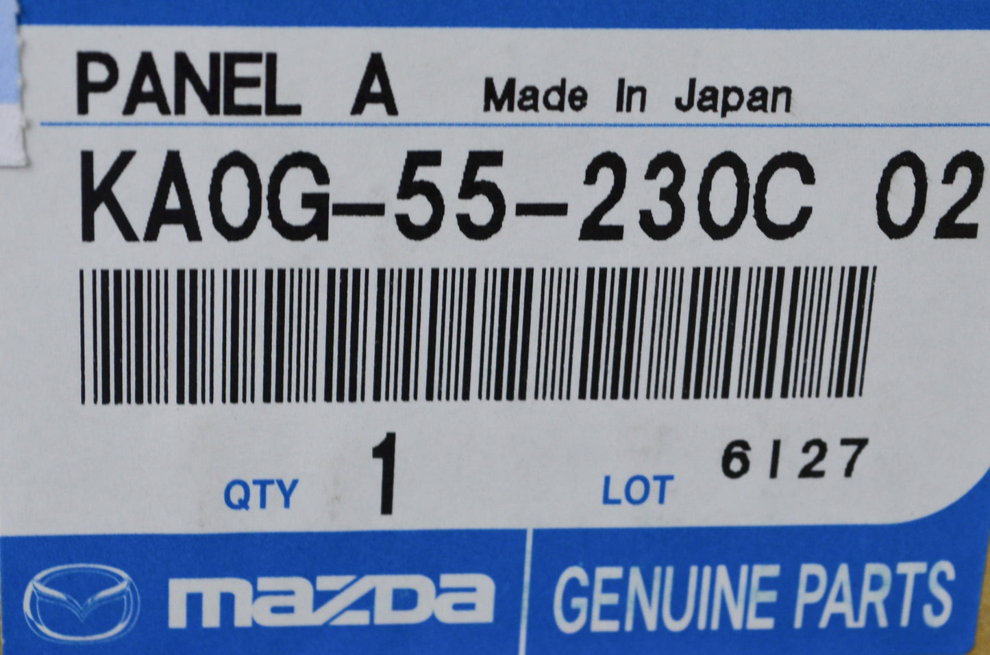 OEM Mazda KA0G-55-230C-02 Audio Panel NOS