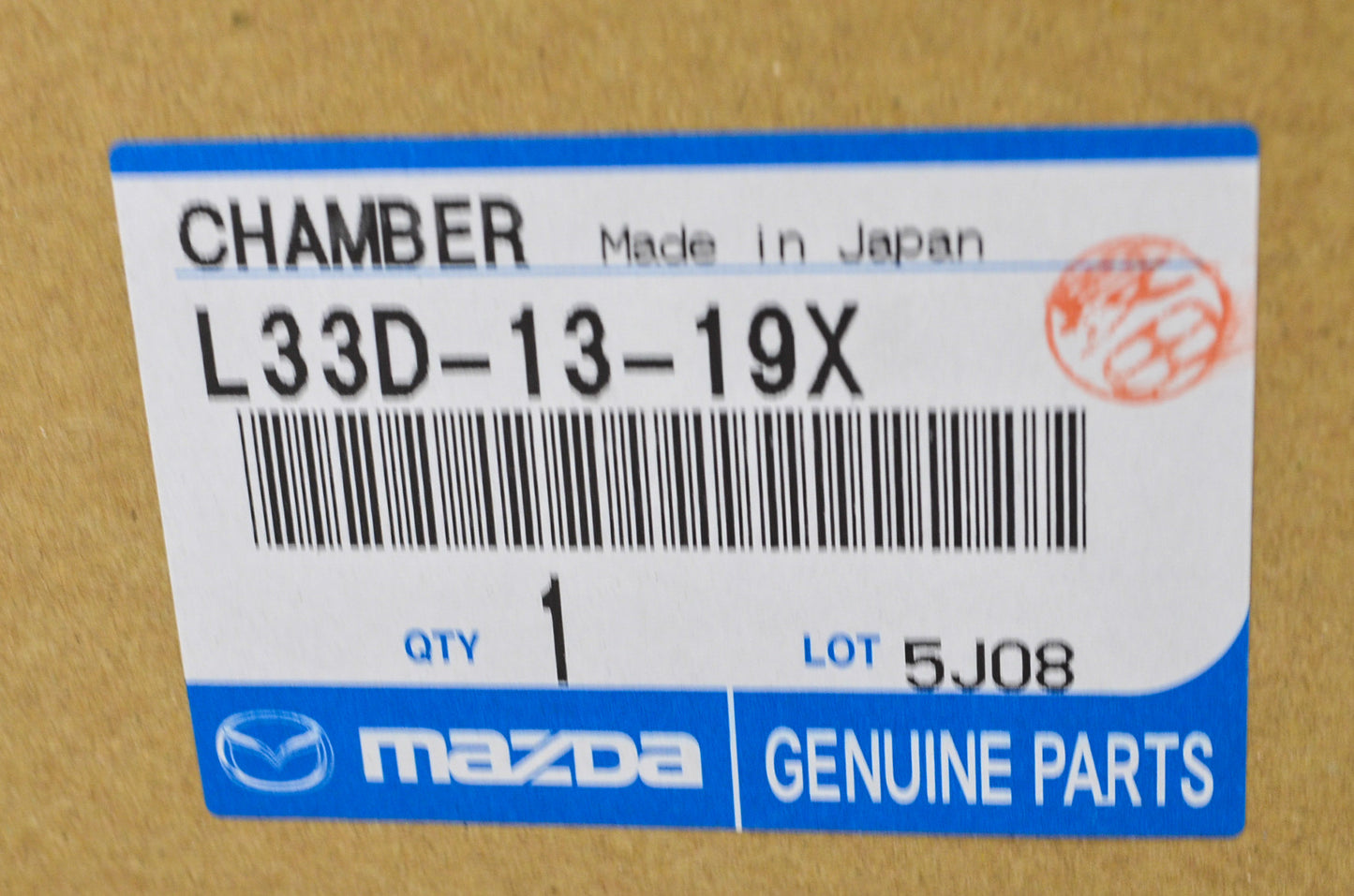 OEM Mazda L33D-13-19X Resonator Chamber NOS