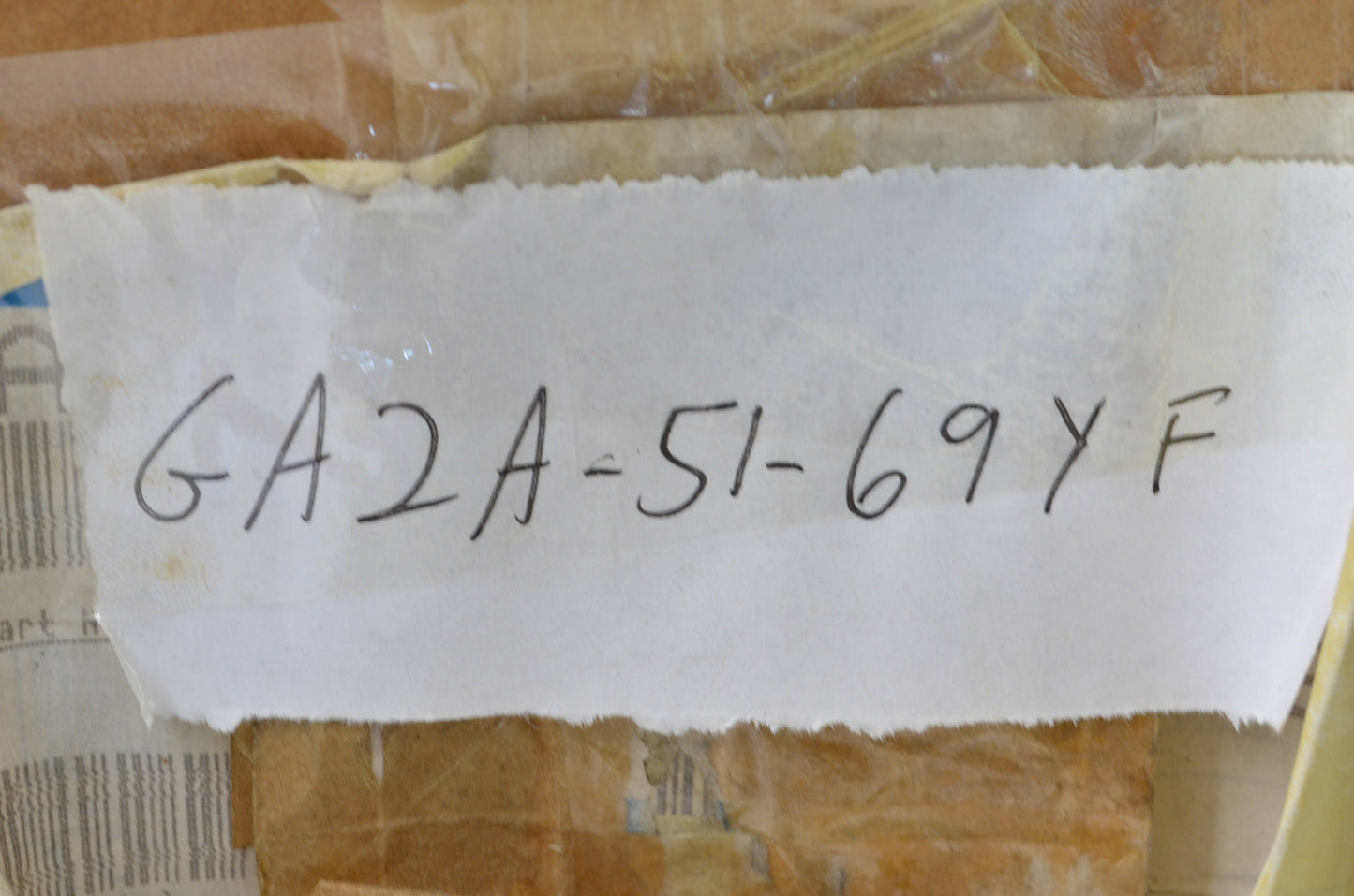 OEM Mazda GA2A-51-69YF Head Light Lens & Housing Assembly NOS