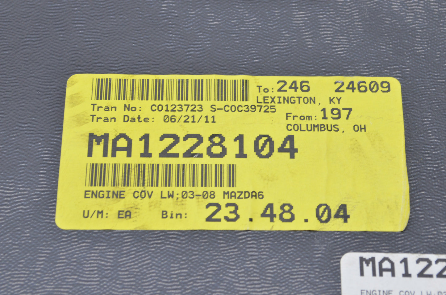 OEM Mazda MA12-28-104 Lower Engine Cover NOS