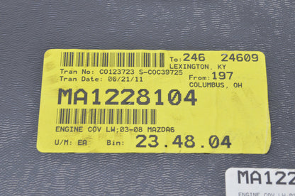 OEM Mazda MA12-28-104 Lower Engine Cover NOS