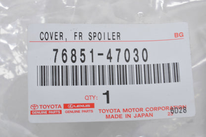 New OEM Toyota Front Spoiler Cover NOS