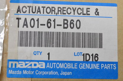 OEM Mazda TA01-61-B60 Actuator NOS