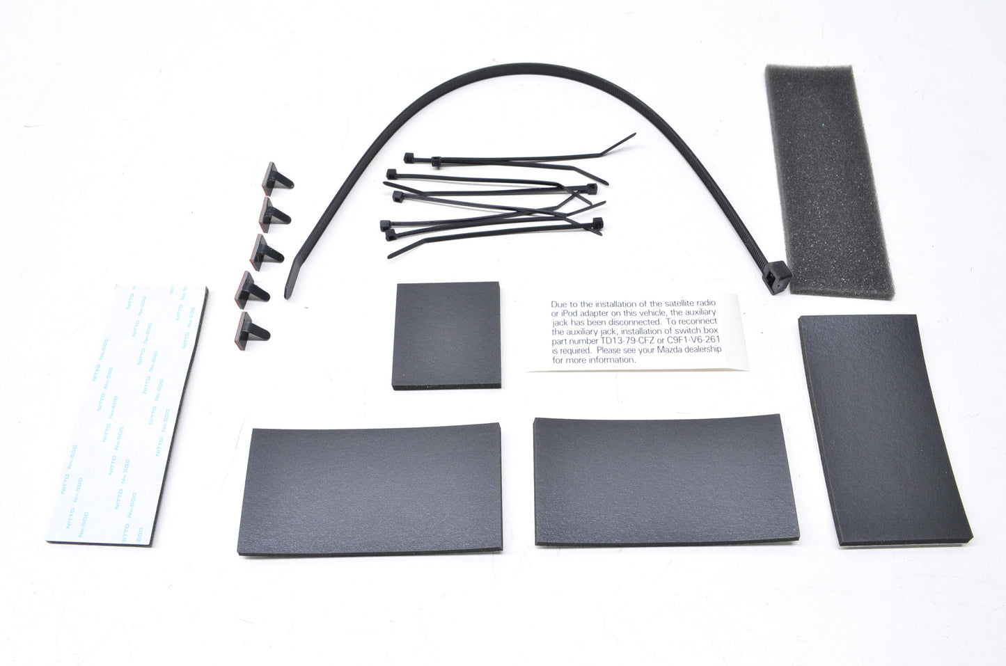 New OEM Mazda Satellitte Radio Installation Kit NOS