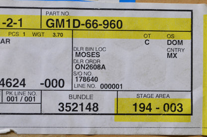 OEM Mazda GM1D-66-960 Rear Subwoofer Speaker NOS