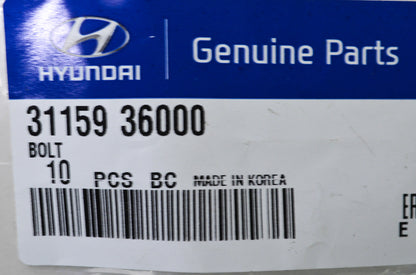 New OEM Hyundai Bolt QTY 10 NOS