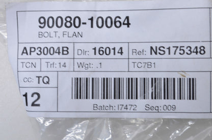 OEM Toyota 90080-10064 Bolt NOS