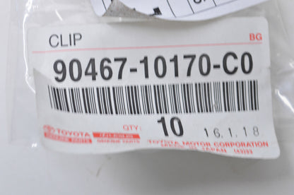 New OEM Toyota Clip QTY 10 NOS