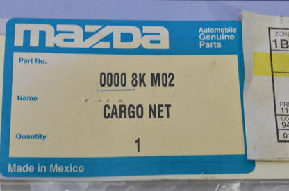 OEM Mazda 0000-8K-M02 Trunk Storage Cargo Net NOS