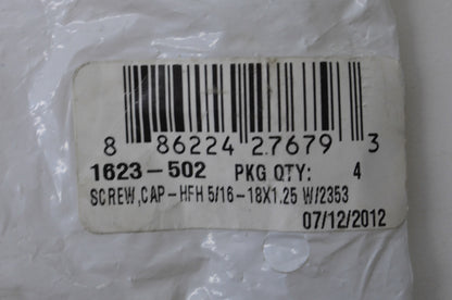 OEM Arctic Cat 1632-502 Cap Screw 5/16 18X1.25 Qty 2 NOS