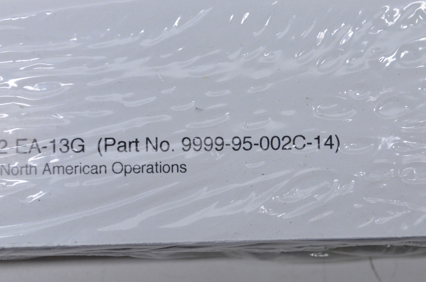 OEM Mazda 9999-95-002C-14, 8DB2-EA-13G 2014 2 Owners Manual NOS