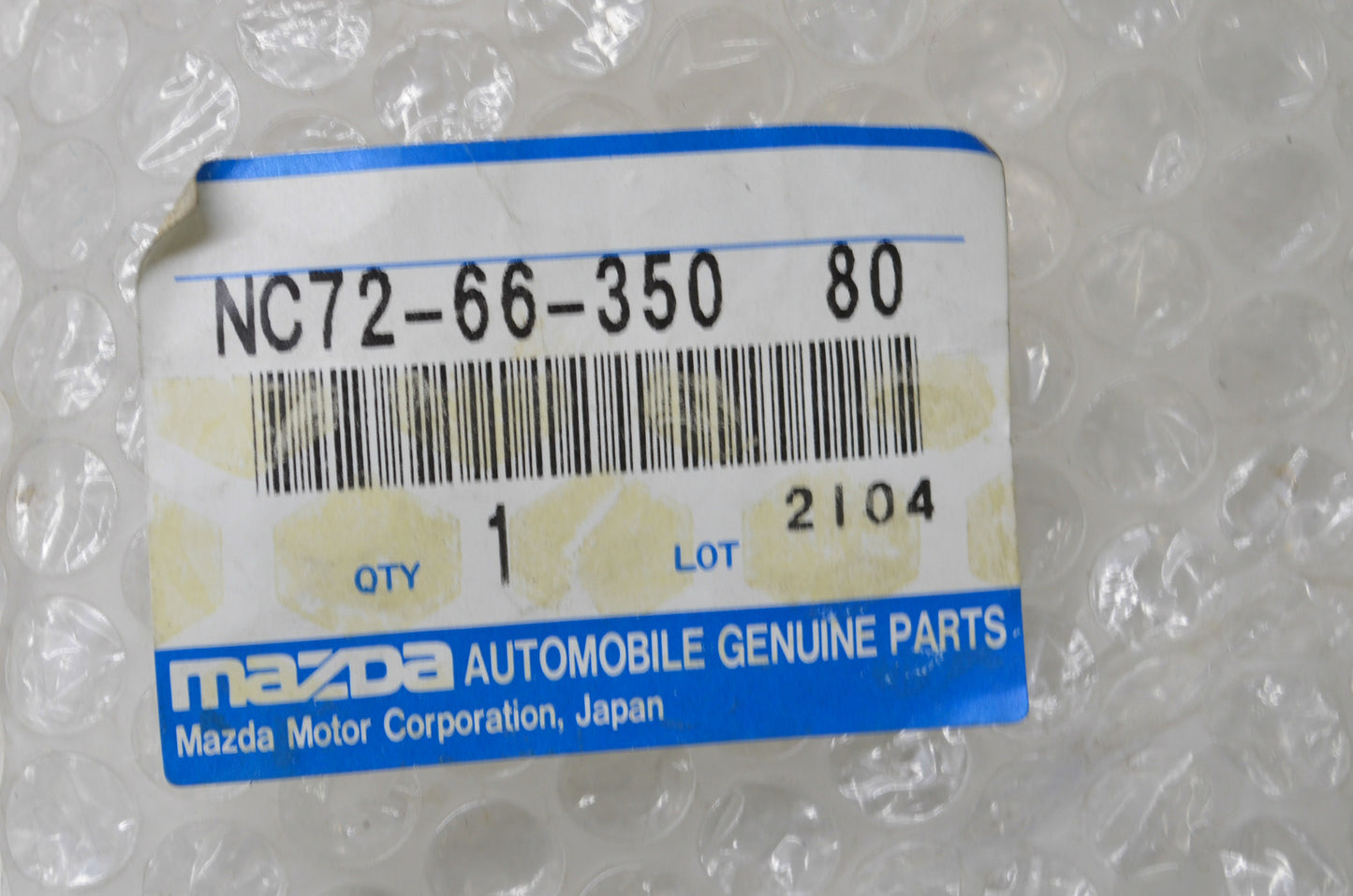 New OEM Mazda Tan Power Window Switch NOS