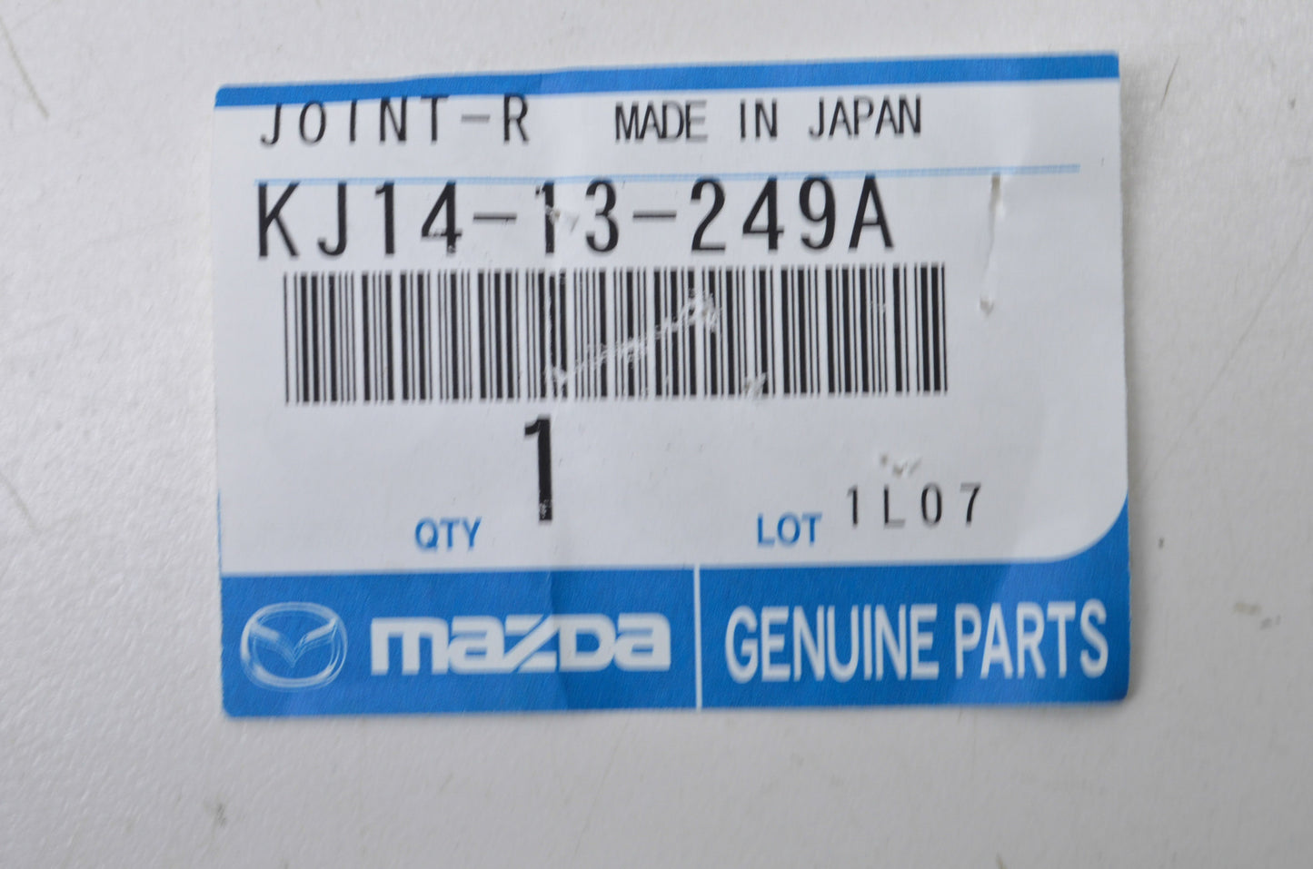 OEM Mazda KJ14-13-249A Connector Hose NOS