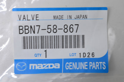 New OEM Mazda One Way Pressure Valve NOS