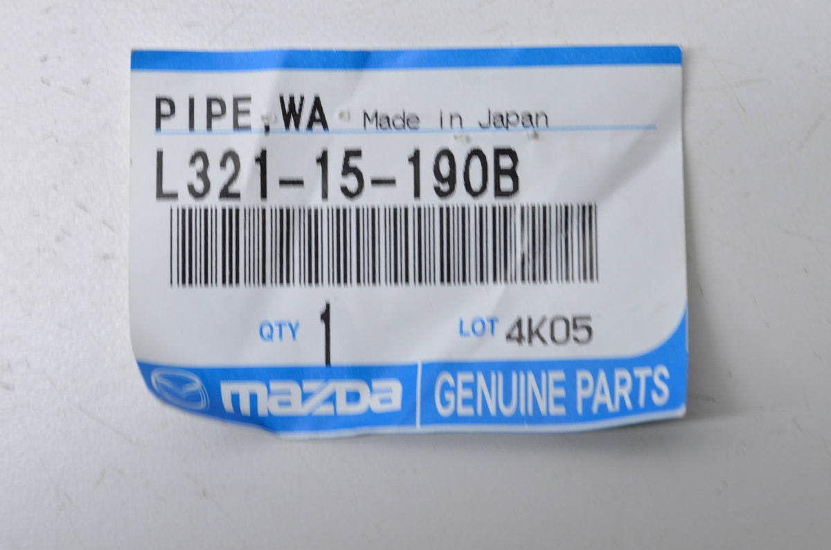 OEM Mazda L321-15-190B Water Pipe NOS
