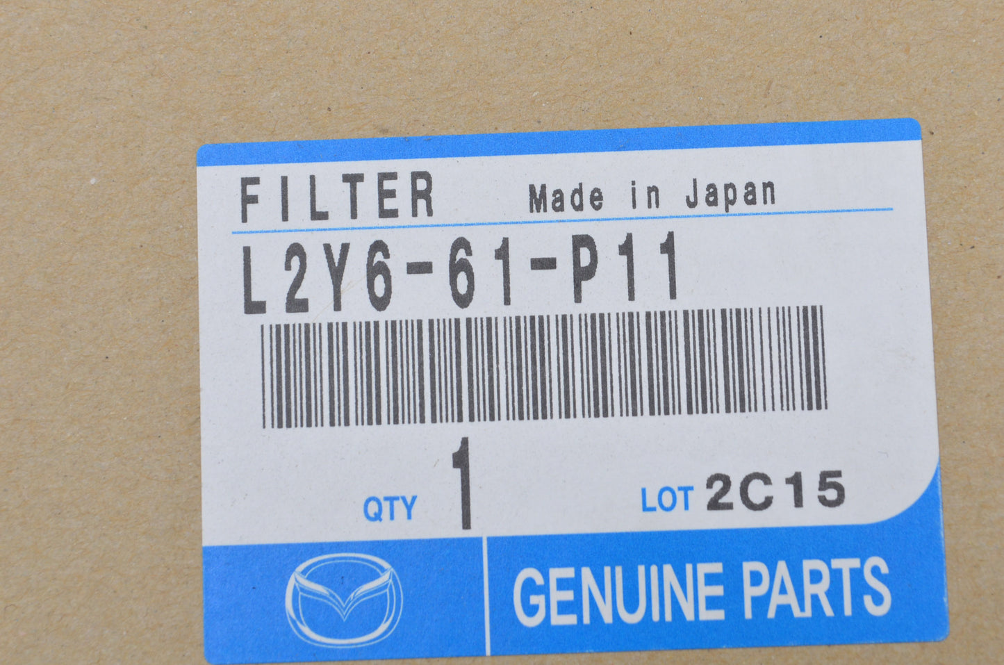 OEM Mazda L2Y6-61-P11 Cabin Air Filter NOS