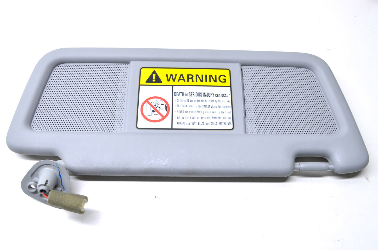 New OEM Mazda Gray Driver Side Sun Visor NOS