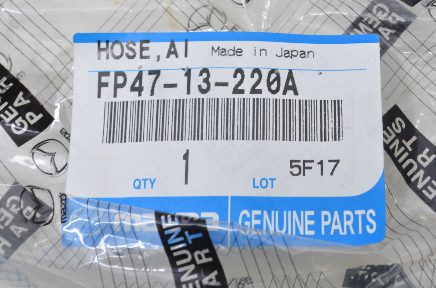 New OEM Mazda Air Intake Hose NOS