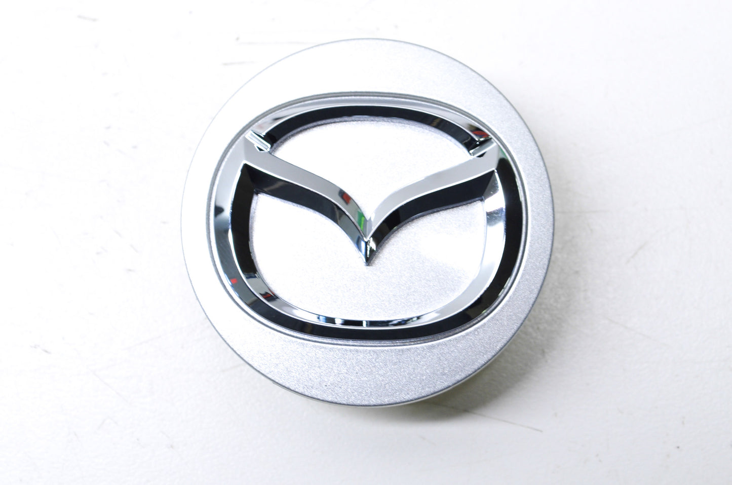 New OEM Mazda Silver Wheel Hub Center Cap Cover NOS