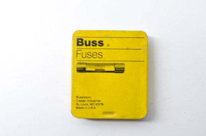 BUSS AGC5 250V Fuse Qty 5 NOS
