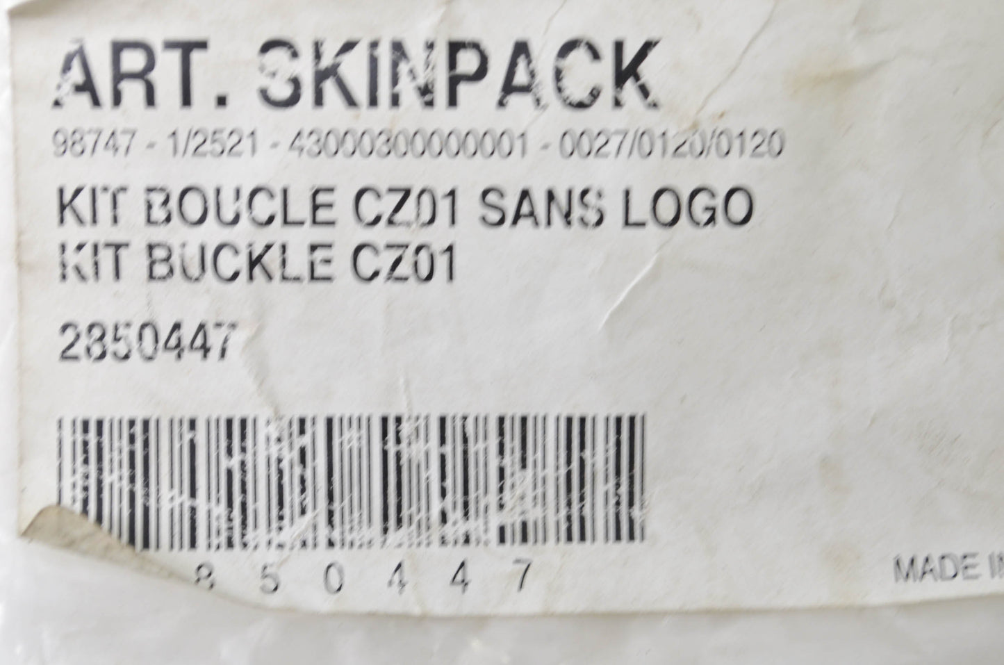 New OEM Polaris Seat Belt Buckle Kit NOS