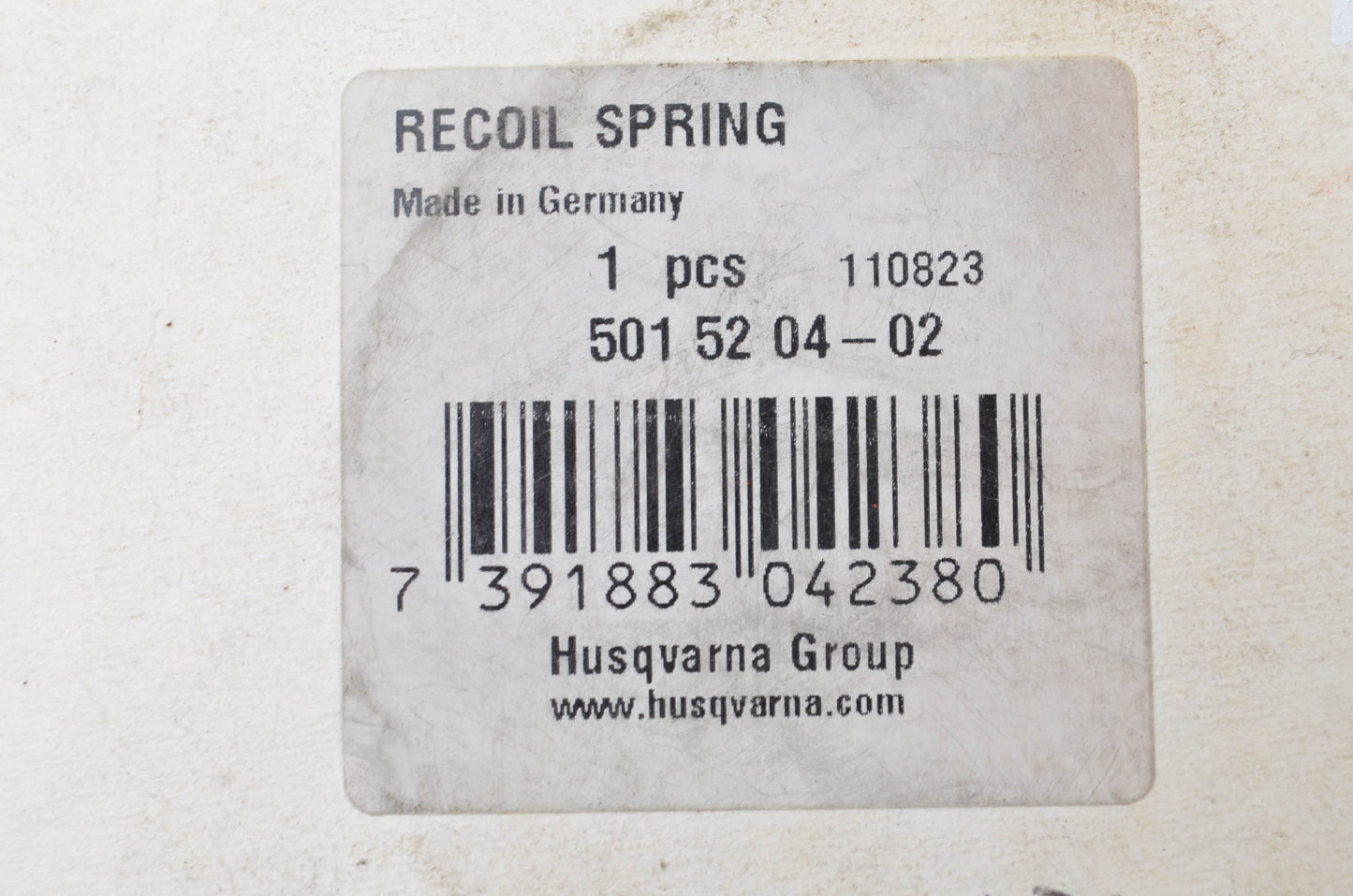 OEM Husqvarna 5015204-02 Recoil Spring NOS