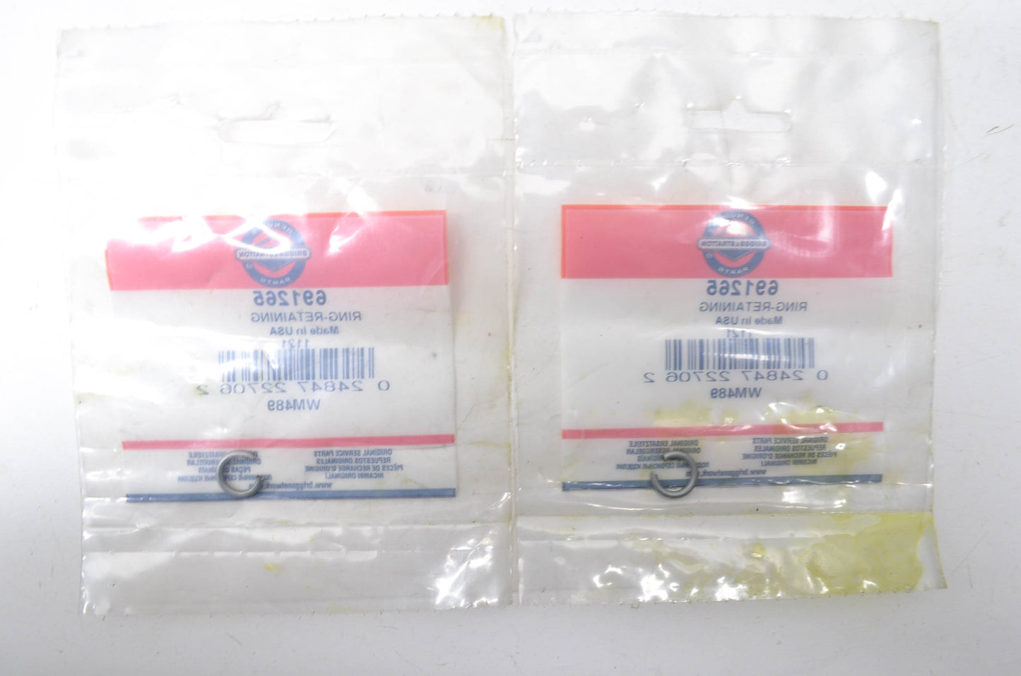 New OEM Briggs & Stratton 691265 Rings QTY 2 NOS