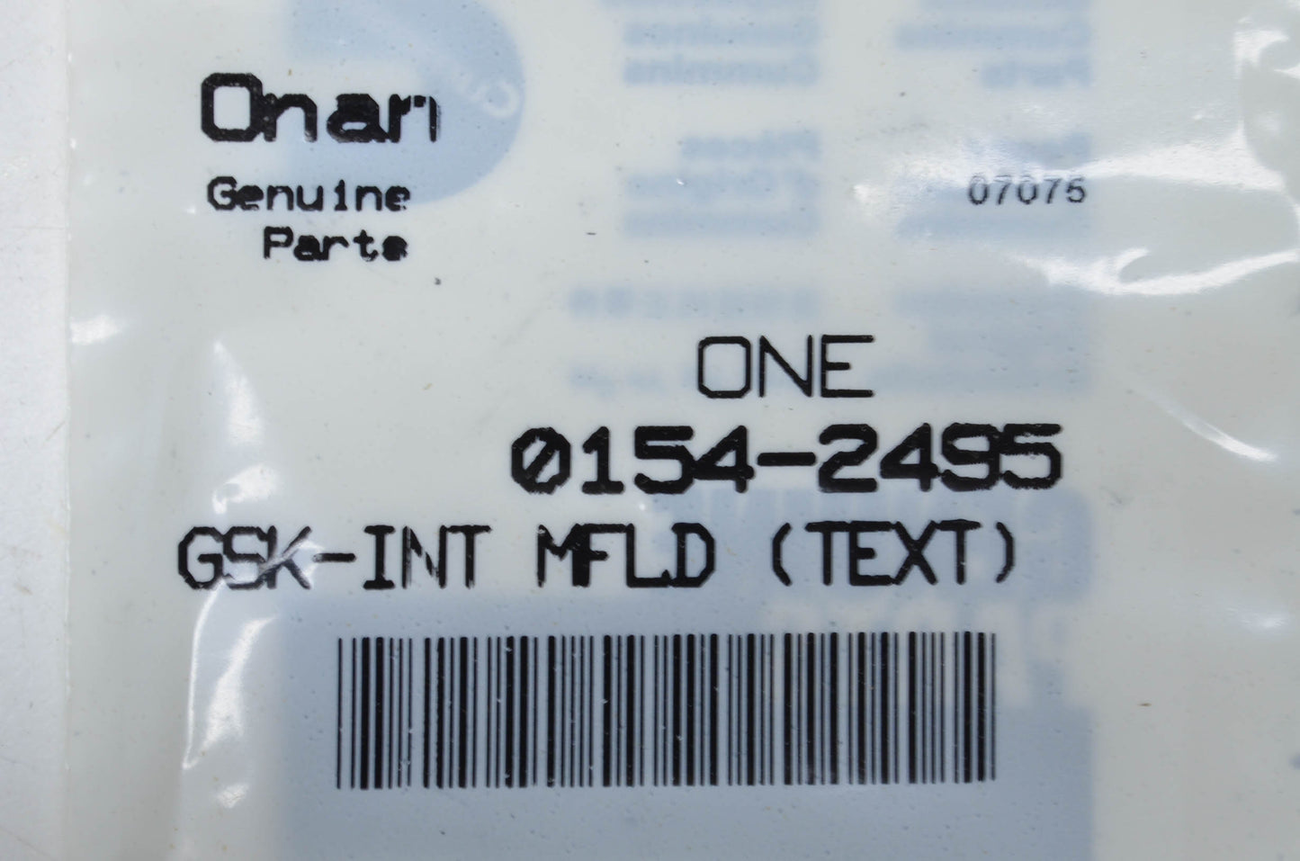 New OEM Onan Intake Manifold Gasket NOS