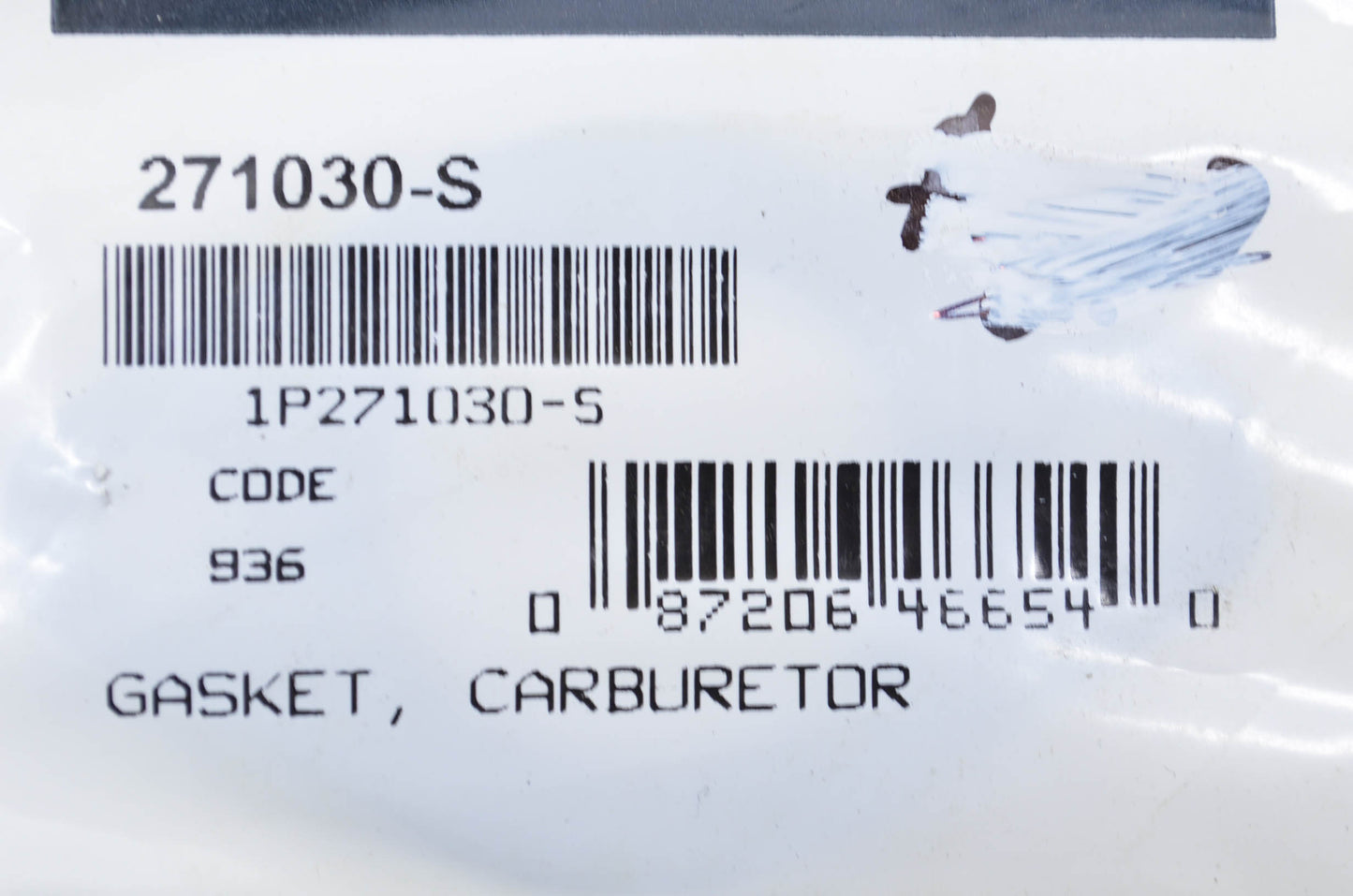 Kohler 271030-S Gasket Qty 2 NOS