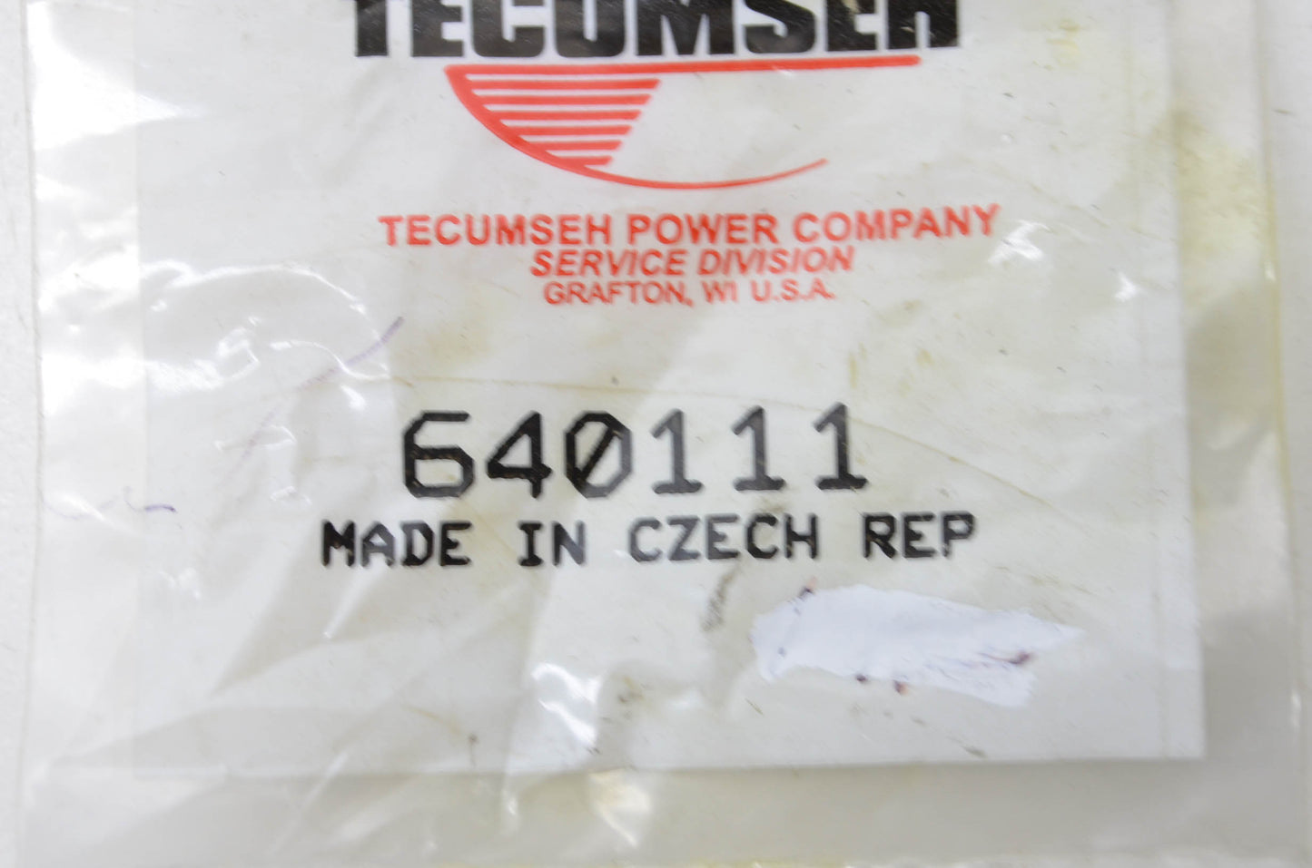 Tecumseh 640111 Shutter Screen NOS