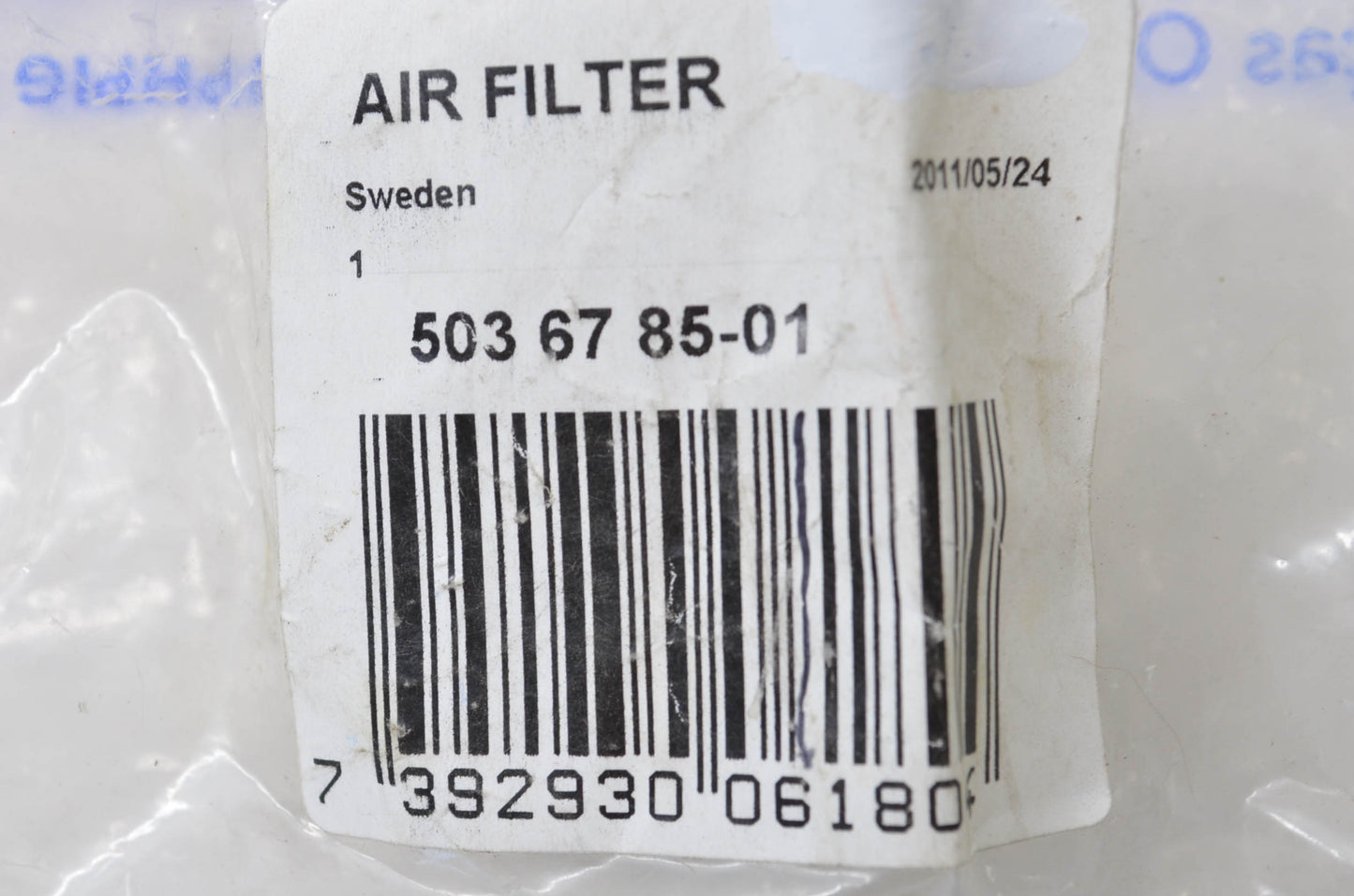 New OEM Husqvarna Air Filter NOS