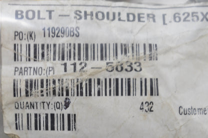 Toro 112-5833 Shoulder Bolt NOS