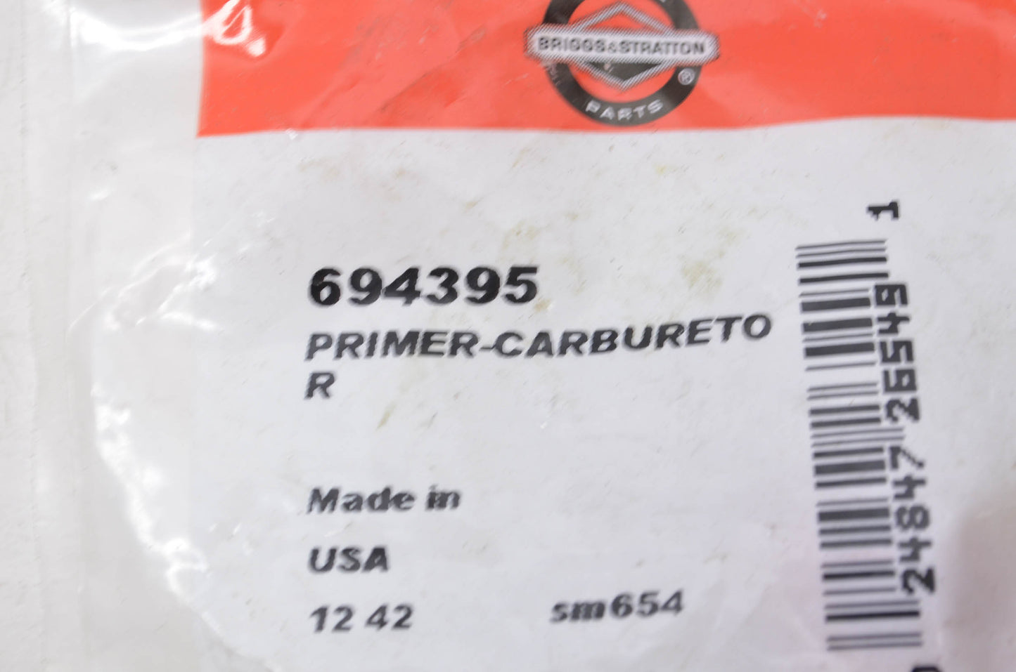 New OEM Briggs & Stratton Primer Bulb QTY 2 NOS