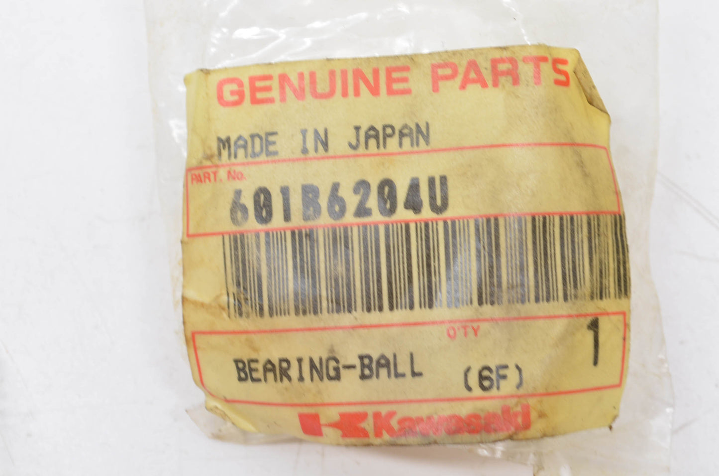 OEM Kawasaki 601B6204U Ball Bearing