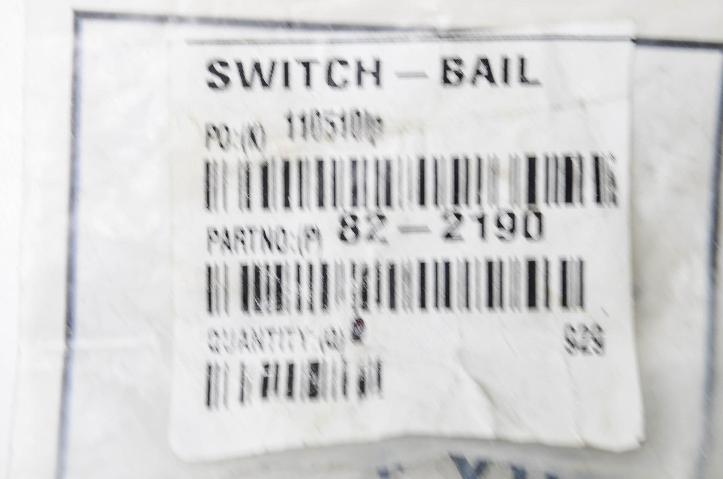 New OEM Toro Bail Switch NOS