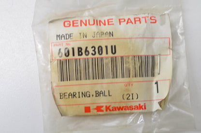 New OEM Kawasaki 601B6301U Ball Bearing NOS
