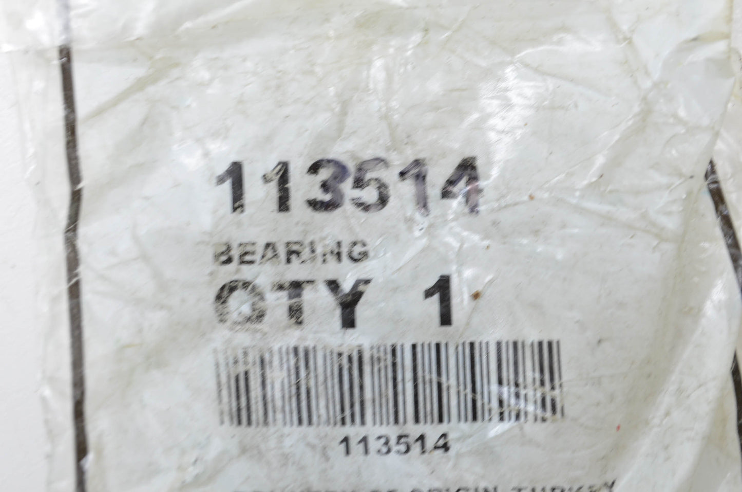 Toro 113514 Spindle Bearing NOS