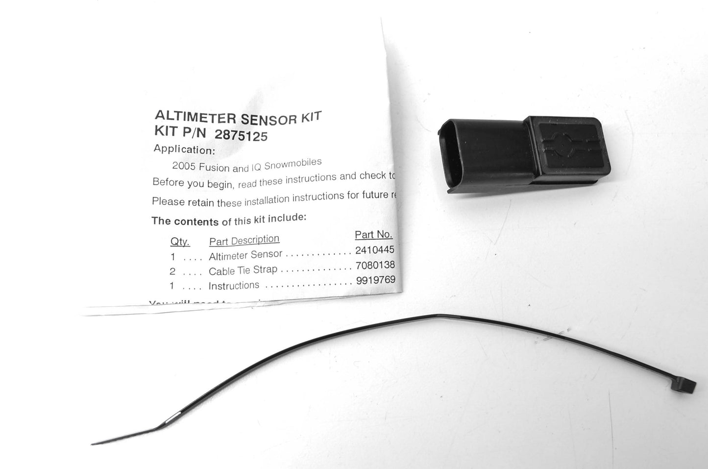 OEM Polaris 2875125 Digital Elevation Gauge Kit NOS