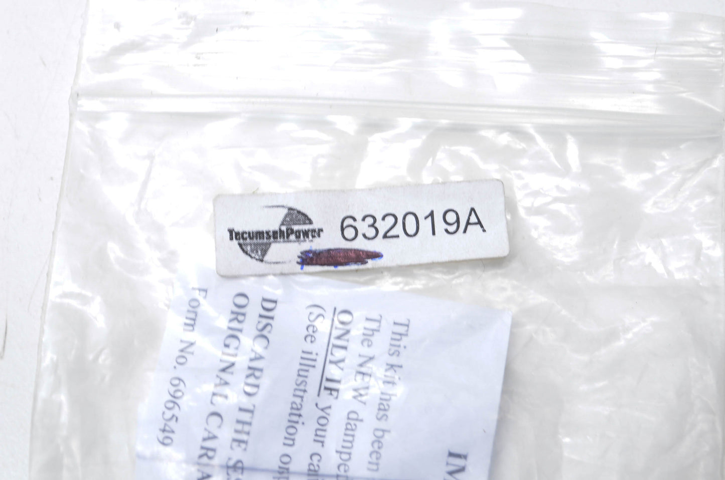 New OEM Tecumseh 632019A Carburetor Float NOS