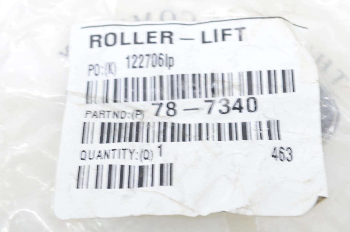 Toro 78-7340 Deck Lift Roller NOS