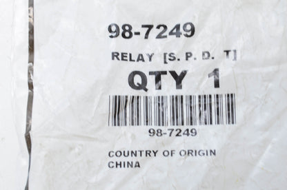 New OEM Toro 98-7249 12V 5 Terminal Sealed Relay NOS