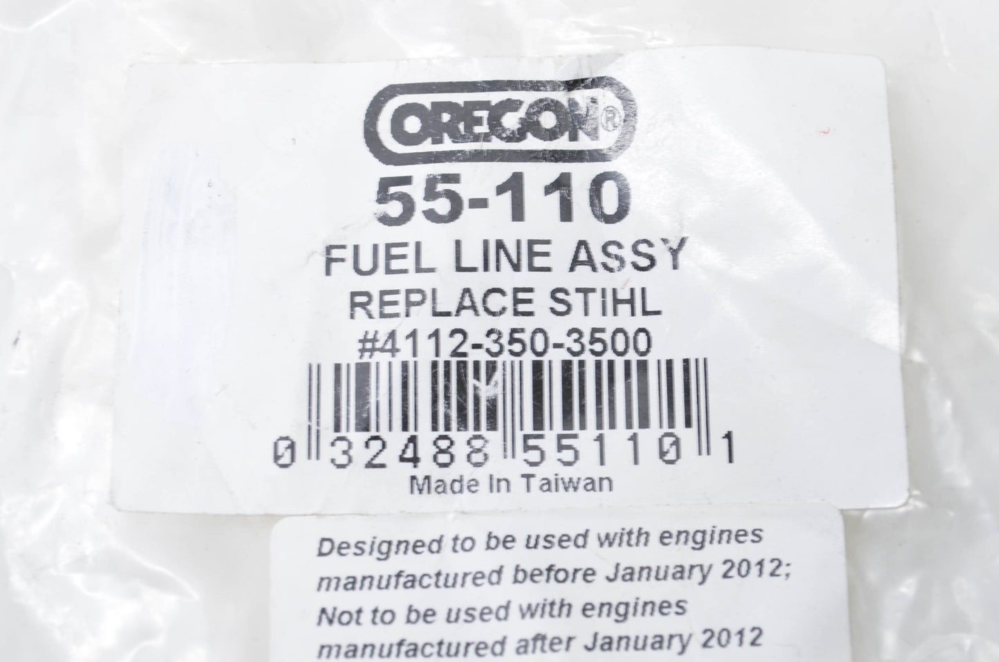 Oregon 55-110 Fuel Line NOS