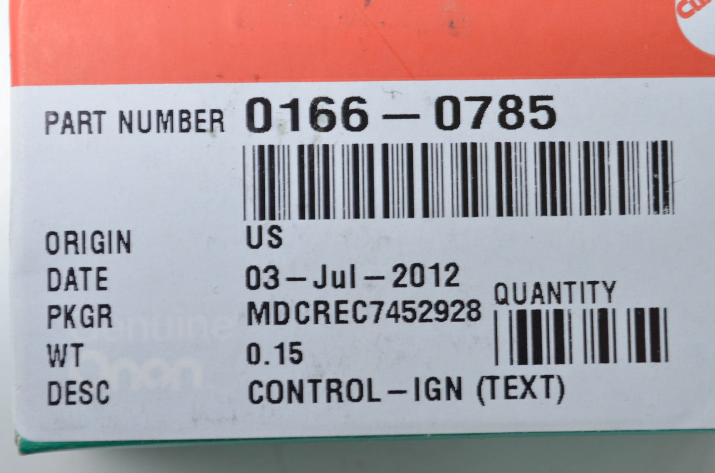 New OEM Onan Ignition Control Module NOS
