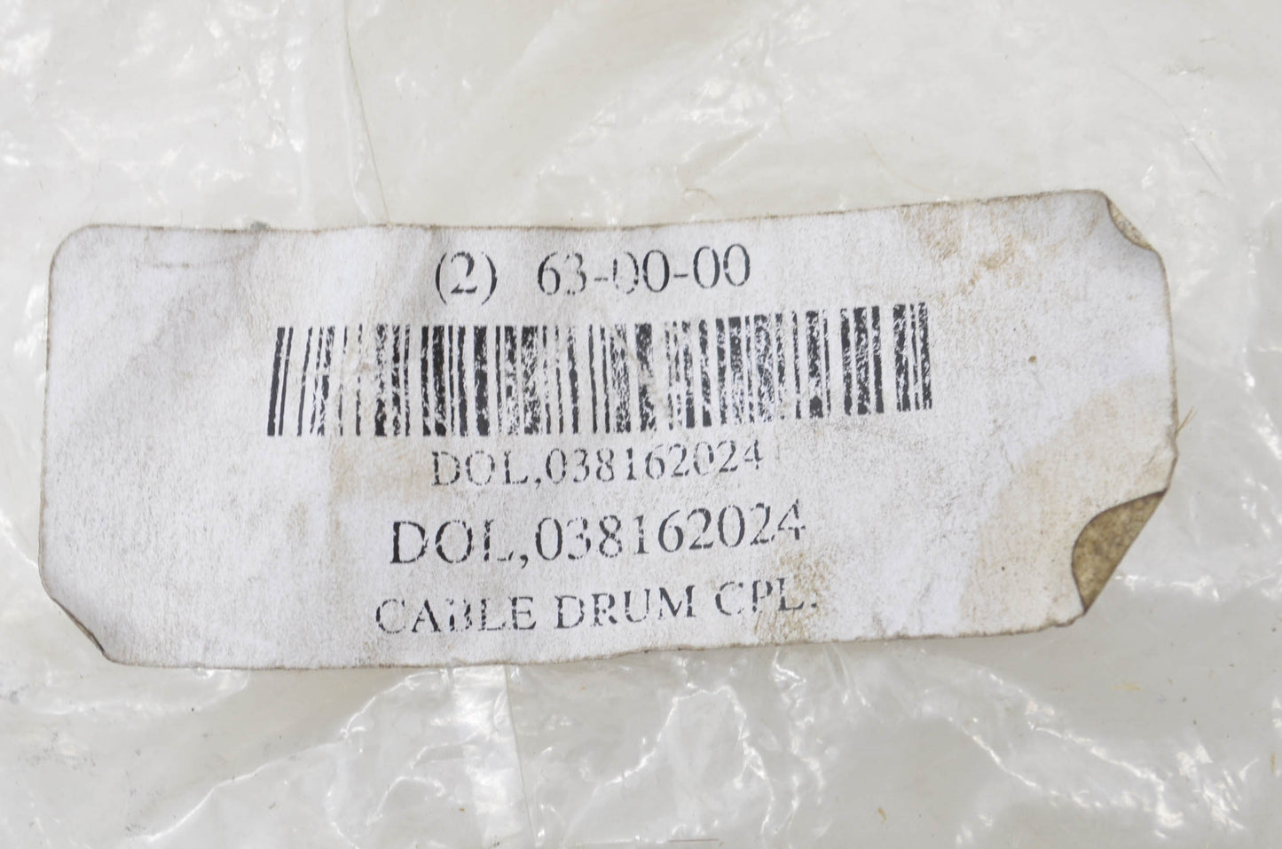 New Dolmar Cable Drum NOS