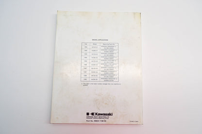 OEM Kawasaki 99924-1168-04 Service Manual KX125/250K