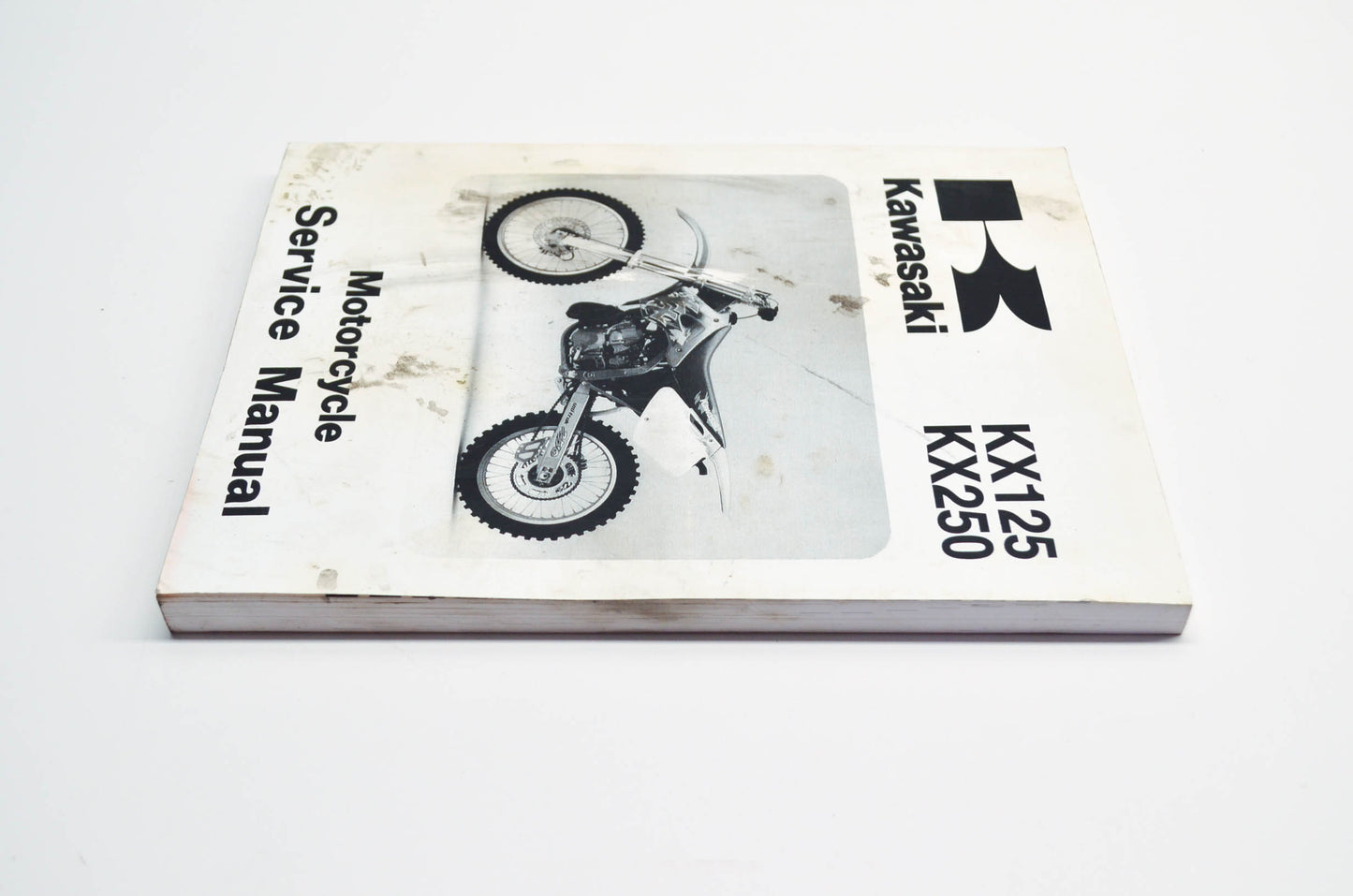 OEM Kawasaki 99924-1168-04 Service Manual KX125/250K