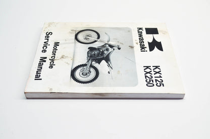 OEM Kawasaki 99924-1168-04 Service Manual KX125/250K