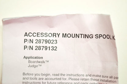 OEM Victory 2879132 Saddlebag Mounting Spool Hardware Kit NOS