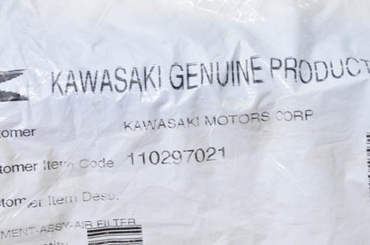 OEM Kawasaki 110297021 Air Filter NOS