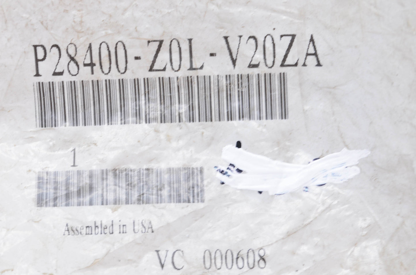 OEM Honda 28400-Z0L-V20ZA Starter Assembly NH1 NOS